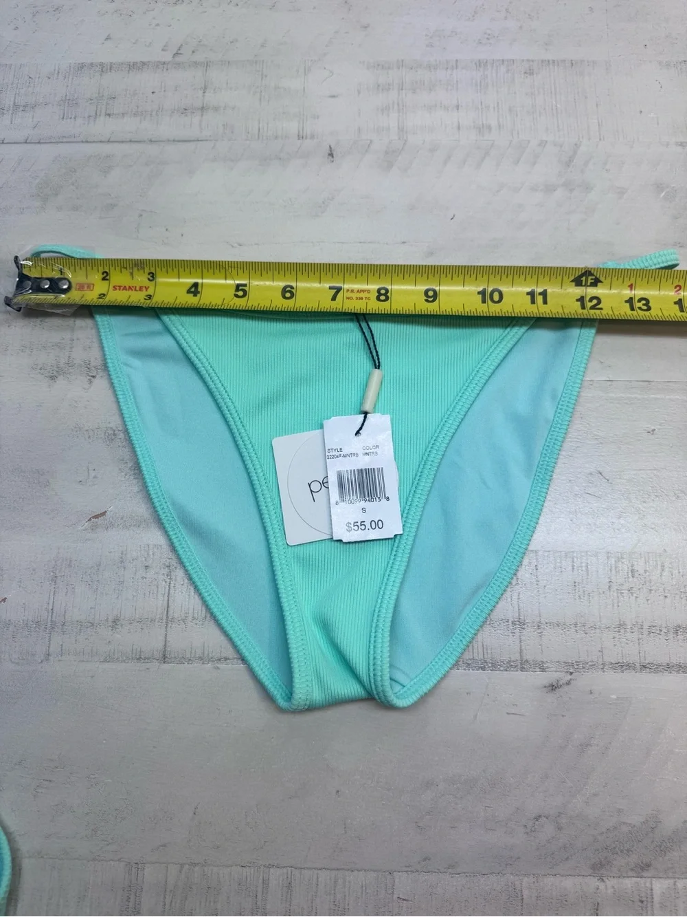 Peixoto Womens Mint Tinga Bikini swim Bottoms NWT Size small